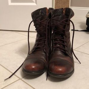Steve Madden combat boots